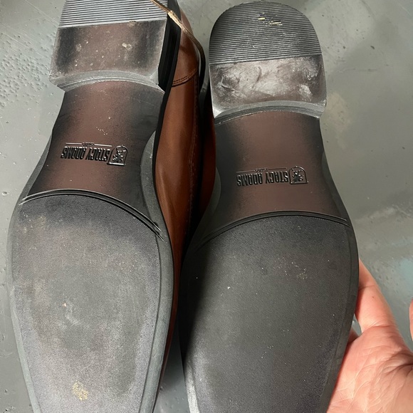 Stacy Adams Tan Leather Oxfords - Picture 4 of 6